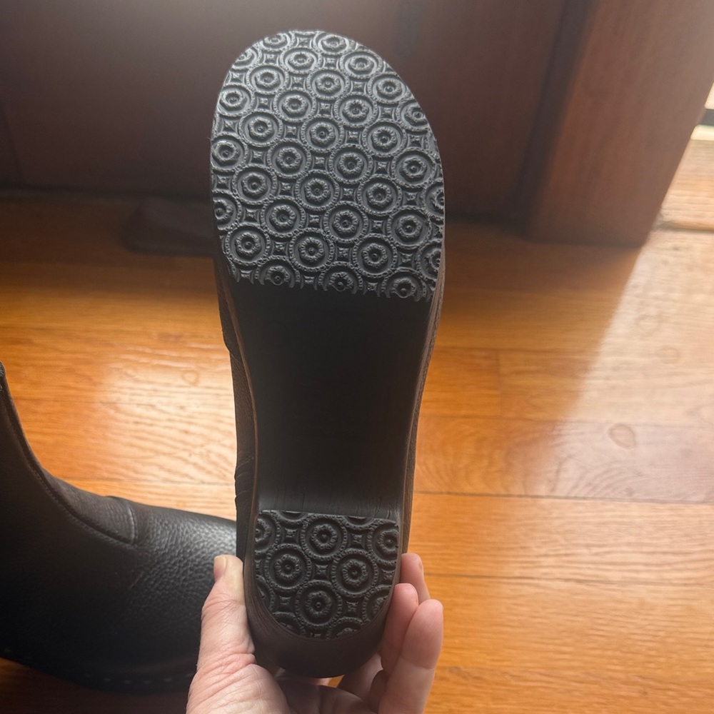 Platform Black Leather Ankle Boots by Calou Stockholm - Picture 3 of 6